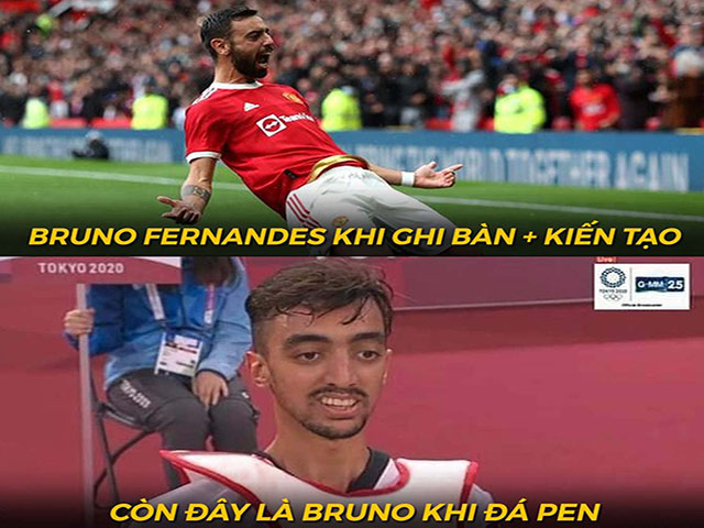 Anti-fan hả hê khi Bruno ”tạch pen” phút bù giờ khiến MU thua thảm