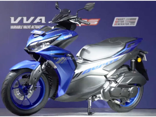 Yamaha Aerox 155 2022 ra mắt: Air Blade 150 thêm phần lo lắng