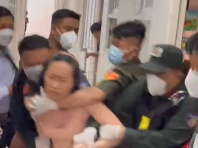 Thuận An họp xem xét vụ phá cửa, cưỡng chế người phụ nữ để test COVID-19