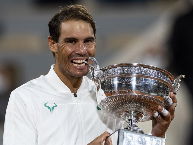 Nadal hơn 6.000 ngày liên tiếp ở top 10 ATP, Federer - Djokovic chào thua
