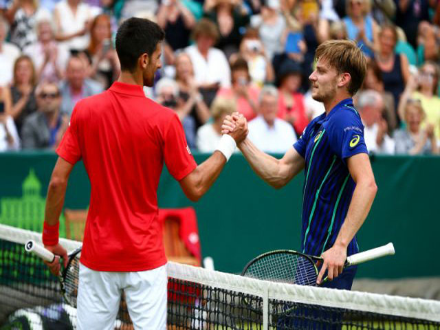 Video tennis Djokovic - Goffin: Hủy diệt đại chiến bằng sức mạnh vô song (Bán kết Japan Open)