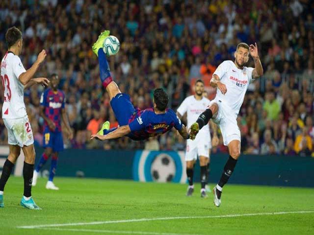 Video highlight trận Barcelona - Sevilla: Siêu phẩm mở điểm, chiến quả dễ dàng