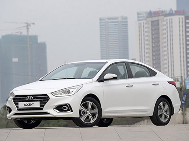 Accent là dòng xe bán chạy nhất của Hyundai tại Việt Nam trong tháng 9/2019