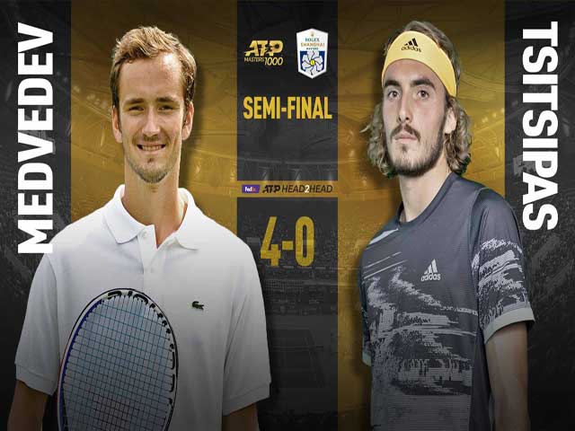 Video tennis Tsitsipas - Medvedev: 99 phút ”vỡ tim”, đỉnh cao vé chung kết