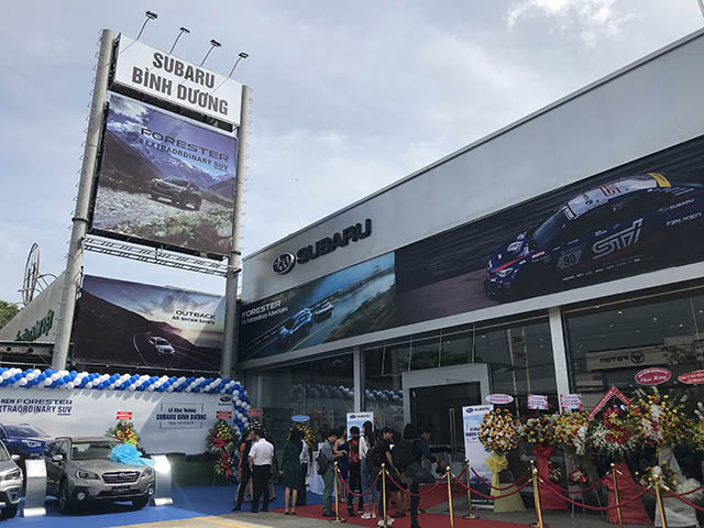 Subaru khai trương thêm cùng lúc 3 đại lý ủy quyền tại Việt Nam