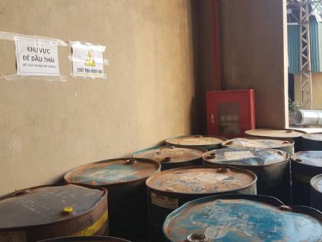 Nước sạch Sông Đà nhiễm dầu: Dầu thải của Công ty Gốm sứ Thanh Hà