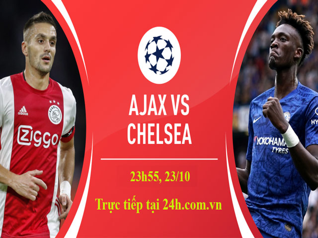 Trực tiếp bóng đá Cúp C1, Ajax - Chelsea: SAO 18 tuổi trợ chiến Abraham