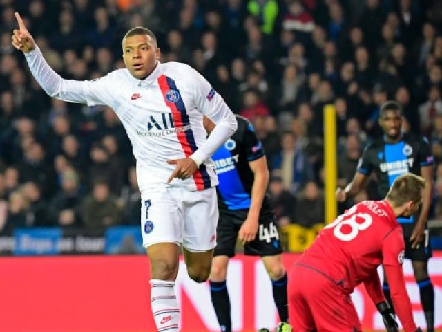 Bóng đá cúp C1 Club Brugge - PSG: Cuồng phong đáng sợ, Mbappe vượt kỷ lục Messi