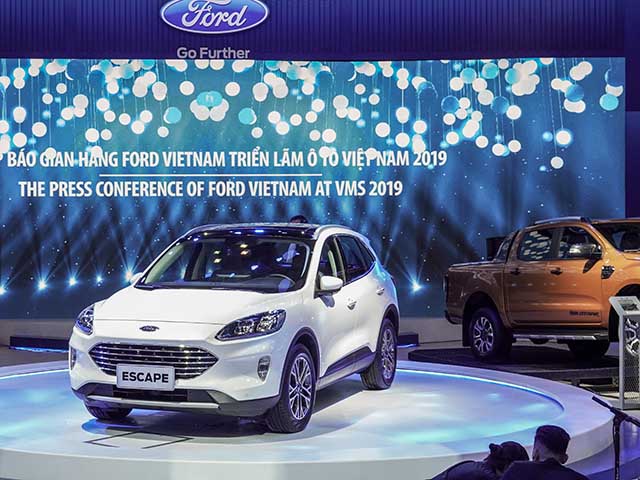Ford Việt Nam mang dòng SUV Escape mới giới thiệu tại VMS 2019