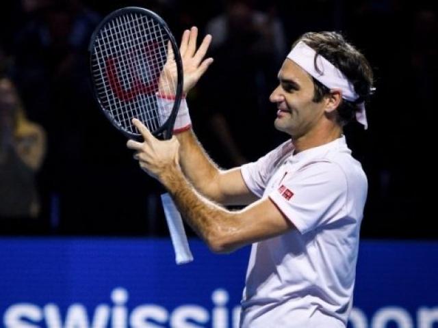 Video tennis Federer - Albot: Ác mộng 64 phút, đặt vé tứ kết (Basel Open)