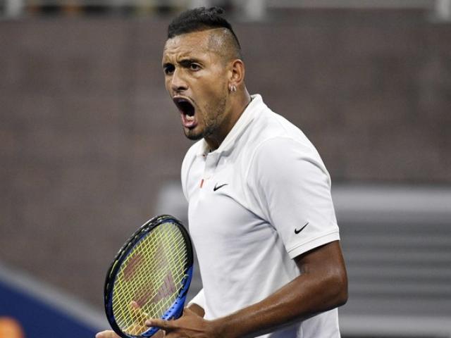 Vừa cà khịa Nadal, “Gã điên” Kyrgios tức điên vì bị đối thủ thóa mạ