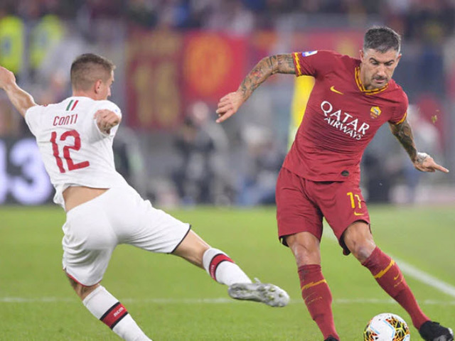 Video highlight trận AS Roma - AC Milan: Mở khóa phút 38, siêu phẩm hạ màn