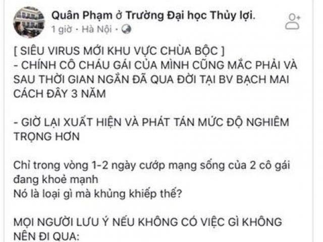 Hà Nội điều tra thông tin “2 trường hợp tử vong do vi rút lạ gây viêm cơ tim”