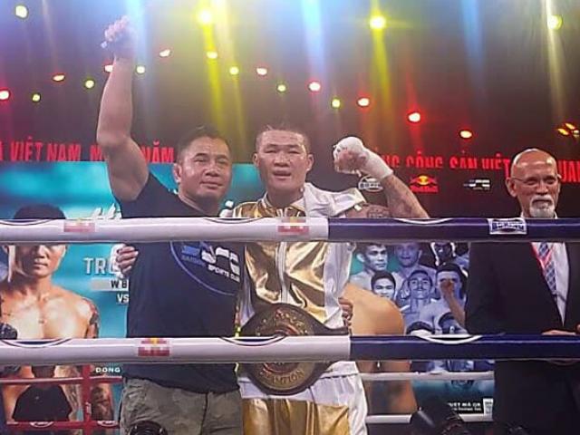 Giật đai WBA, Trương Đình Hoàng nhảy vọt lên cao chót vót ở boxing châu Á