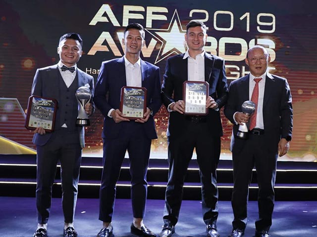 Trao giải AFF Award 2019: ĐT Việt Nam, Quang Hải và thầy Park hay nhất Đông Nam Á