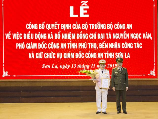 Bộ trưởng Bộ Công an bổ nhiệm 3 tân Giám đốc Công an tỉnh