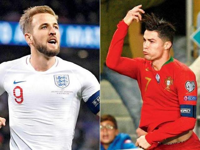 ĐT Anh, Pháp ”chốt hạ” vòng loại Euro: Kane cảnh giác bị Ronaldo qua mặt