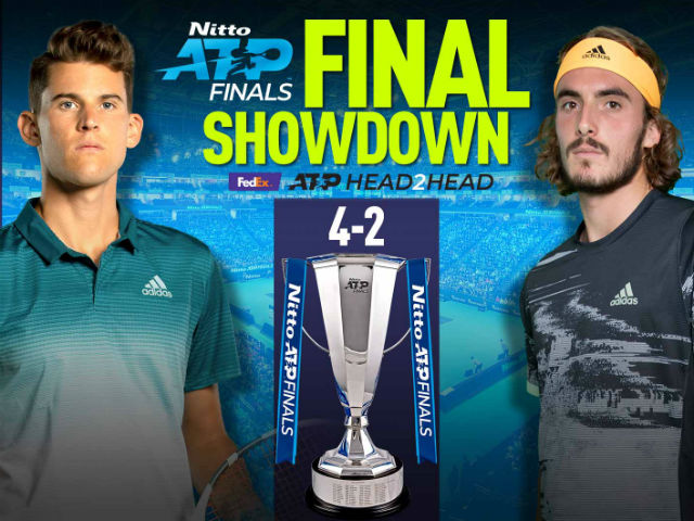 Chung kết ATP Finals: Thiem - Tsitsipas tranh ngôi ”Vua tương lai”