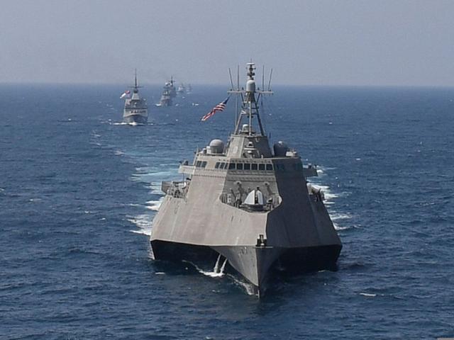 Mỹ tăng cường sức mạnh tấn công ở Biển Đông bằng chiến hạm hiện đại nhất