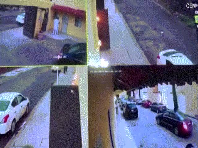 Video: Hai sát thủ cải trang bắn chết công chức Mexico ngay khi vừa rời nhà