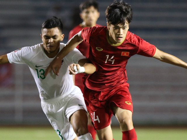 Trực tiếp bóng đá U22 Việt Nam - U22 Singapore: Báo châu Á dự đoán Bùi Tiến Dũng dự bị