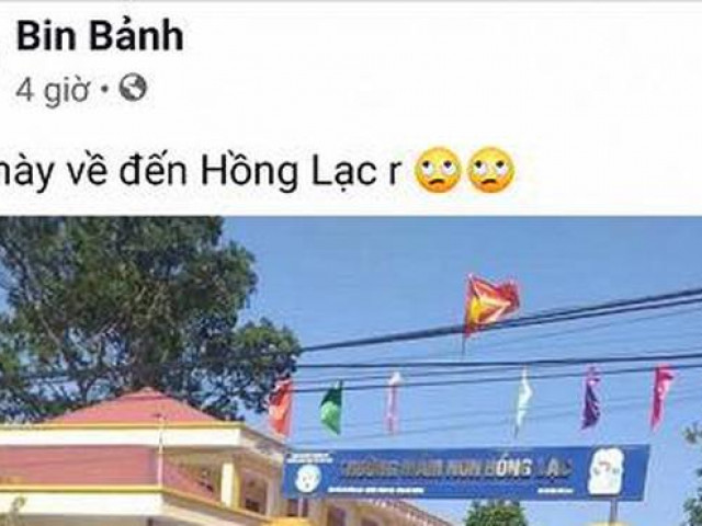 Công an xác định ”ăn mày mặt đen” xuất hiện ở trường học để... câu like