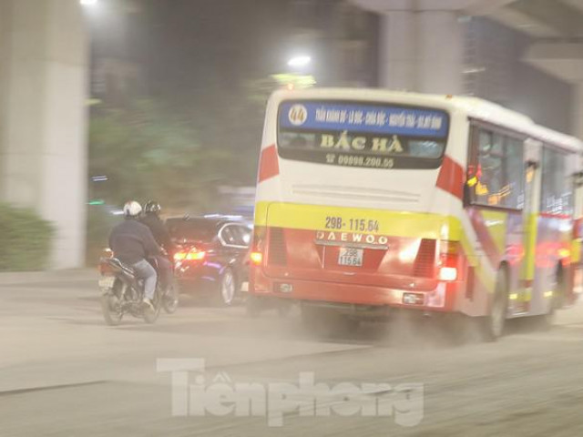 Hà Nội lại tái ô nhiễm không khí nghiêm trọng