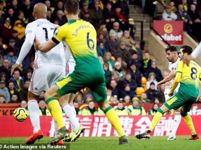 Video highlight trận Norwich City - Sheffield United: Áp sát Tottenham - Mourinho