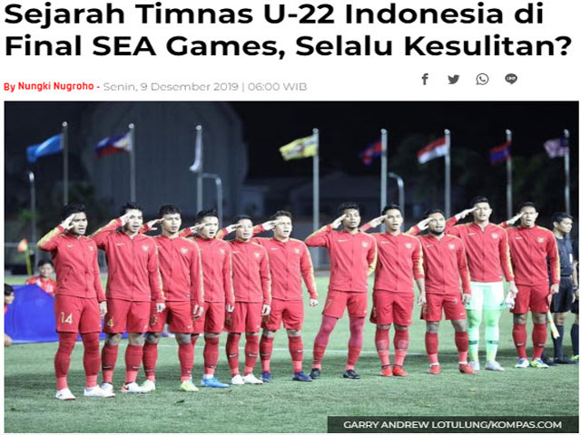 Báo Indonesia lo trận U22 Việt Nam: Chung kết SEA Games luôn khó, mơ kỳ tích lặp lại