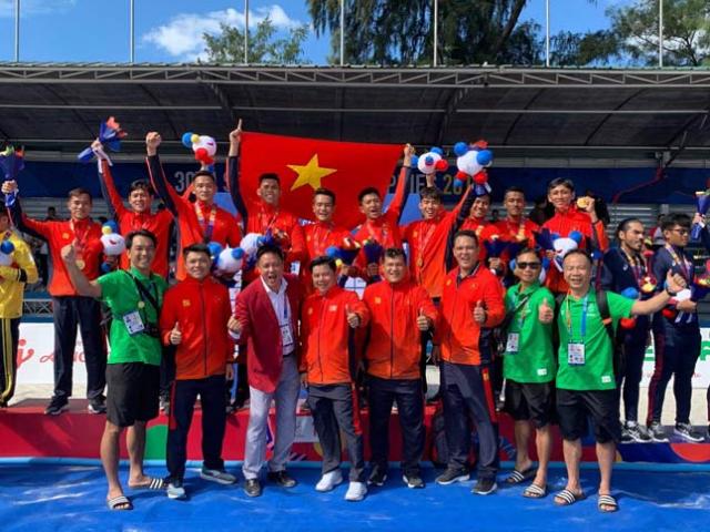 Vỡ òa môn cuối SEA Games 30: Việt Nam hạ Indonesia nhận tấm HCV thứ 530