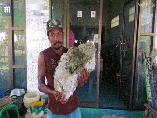 Nhặt rác trên bãi biển, tình cờ tìm thấy vật quý giá 16,7 tỉ đồng