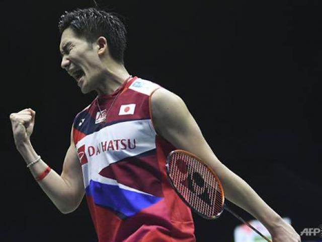 ”Siêu nhân” cầu lông Momota vượt Lee Chong Wei lập kỳ tích kinh điển