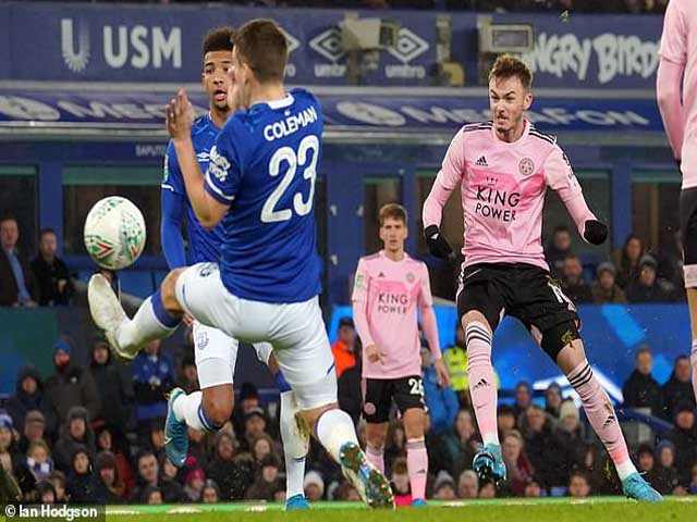 Video highlight trận Everton - Leicester: Đại tiệc 4 bàn, ngỡ ngàng loạt đấu súng