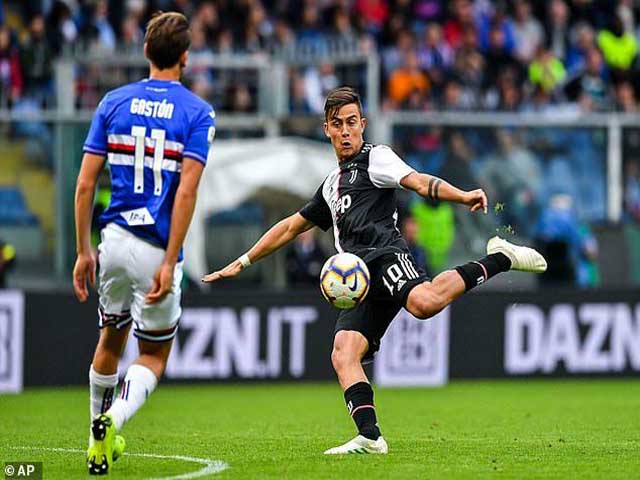 Video highlight trận Sampdoria - Juventus: Ronaldo đẳng cấp, giành lại ngôi đầu