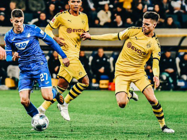 Video highlight trận Hoffenheim - Dortmund: 8 phút xuất thần, ngược dòng kịch tính