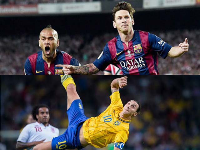 Bàn thắng số 1 thập kỷ: Messi, Ibrahimovic vẫn thua SAO lạ mặt?