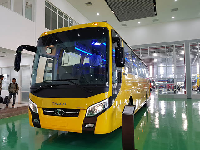THACO xuất khẩu xe khách cỡ lớn đi thị trường Philippines