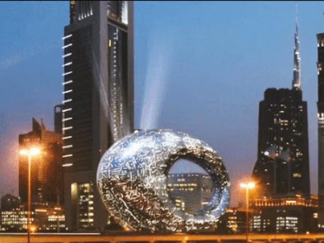 Chiêm ngưỡng bảo tàng giống con mắt khổng lồ, nơi định hình tương lai con người ở Dubai