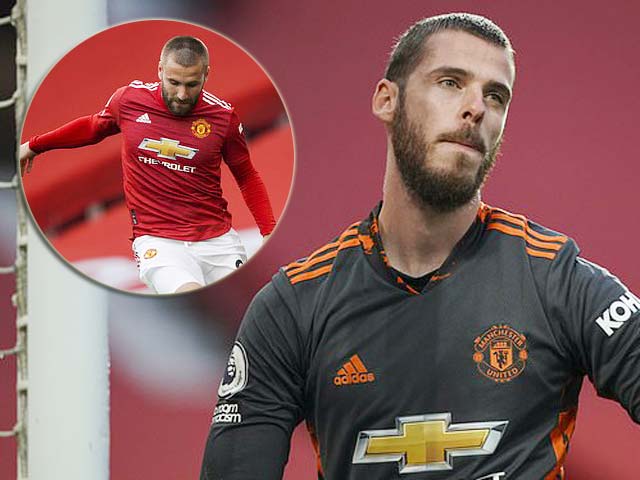 De Gea khổ sở vì “tội đồ” Shaw ở trận MU thua 1-6, quát tháo đầy bất lực