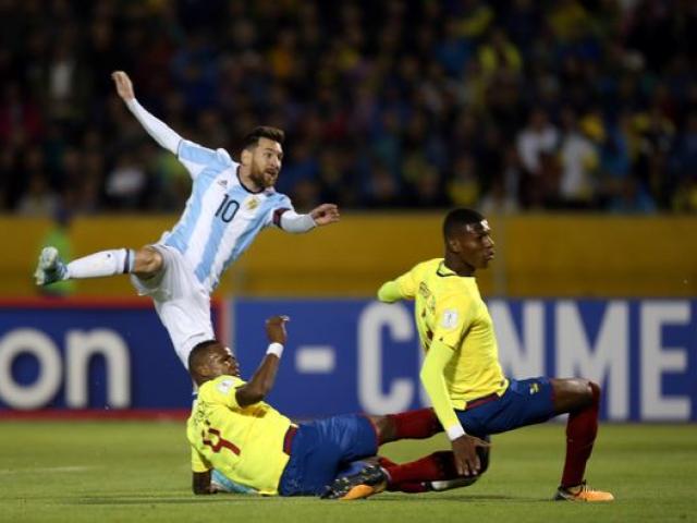 Trực tiếp bóng đá Argentina - Ecuador: Messi mở tỉ số trên chấm 11m