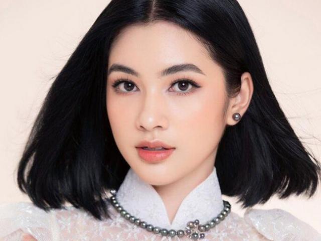 Nữ sinh An Giang 18 tuổi xinh nổi bật tại Hoa hậu VN, fan nô nức xin cưới vì quá đẹp