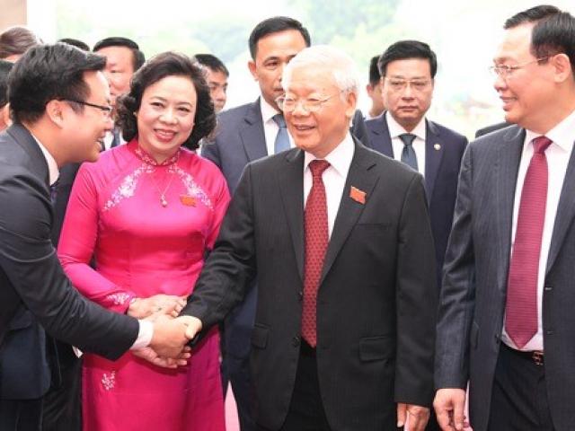 Tổng Bí thư, Chủ tịch nước Nguyễn Phú Trọng dự và chỉ đạo Đại hội Đảng bộ TP Hà Nội XVII