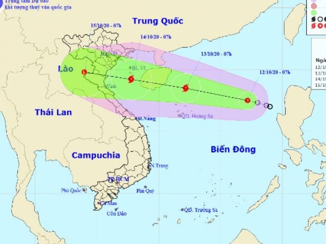 Diễn biến mới của áp thấp nhiệt đới sắp mạnh thành bão trên Biển Đông