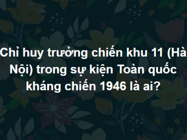 Thử sức với bộ câu hỏi khoai không kém ”Ai là triệu phú”