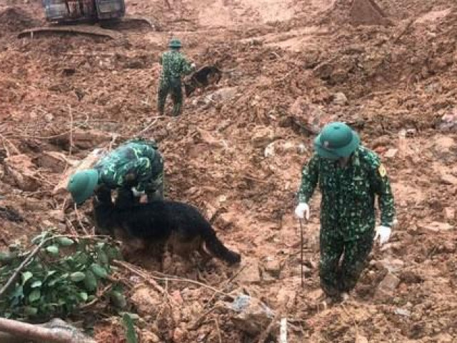Tìm thấy 3 thi thể cuối cùng vụ 22 cán bộ, chiến sĩ bị sạt lở núi vùi lấp ở Quảng Trị