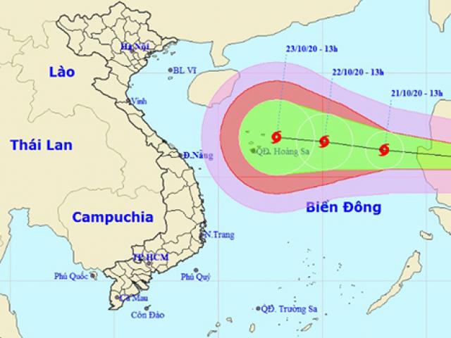 Video đường đi bão Saudel đang tiến vào Biển Đông, dự báo giật tới cấp 14