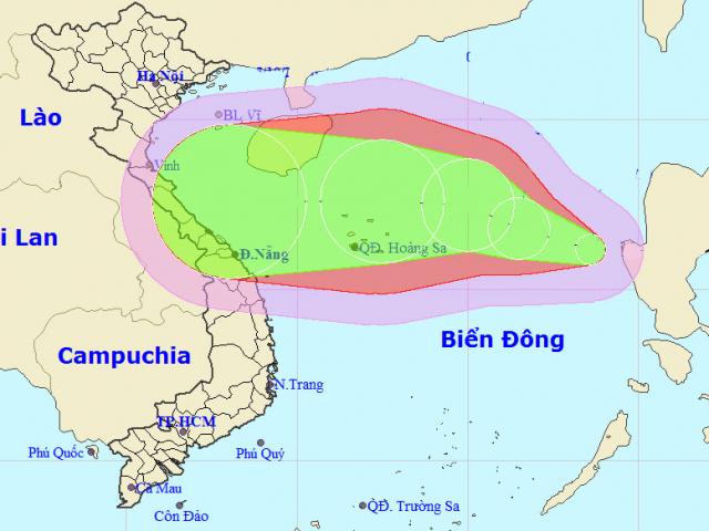 Video cập nhật đường đi, tốc độ bão số 8 – Saudel đang mạnh thêm hướng vào đất liền