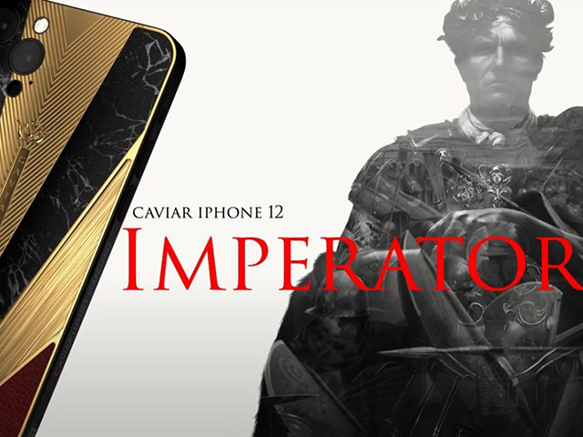 Caviar lại khiến iFan hốt hoảng với iPhone 12 Pro chiến binh cổ đại