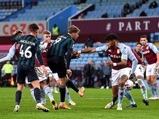 Video highlight trận Aston Villa -  Leeds United: Hat-trick cực sốc, vượt mặt Liverpool