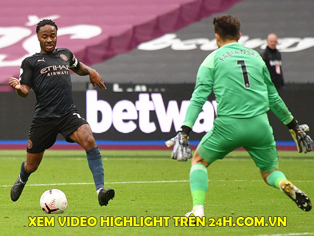 Video highlight trận West Ham - Man City: Siêu phẩm móc bóng, De Bruyne bất lực